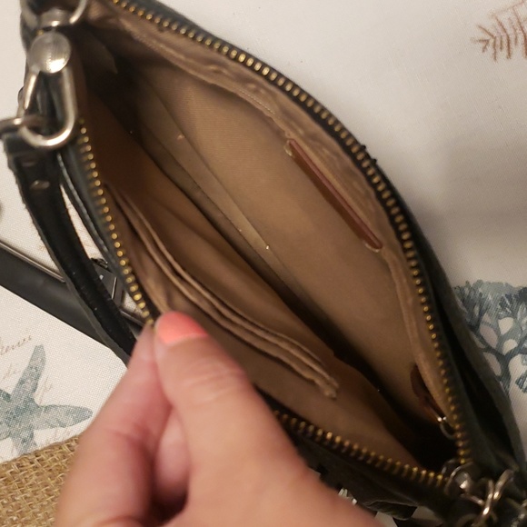 The Sak black shoulder purse with detachable strap - Picture 6 of 7